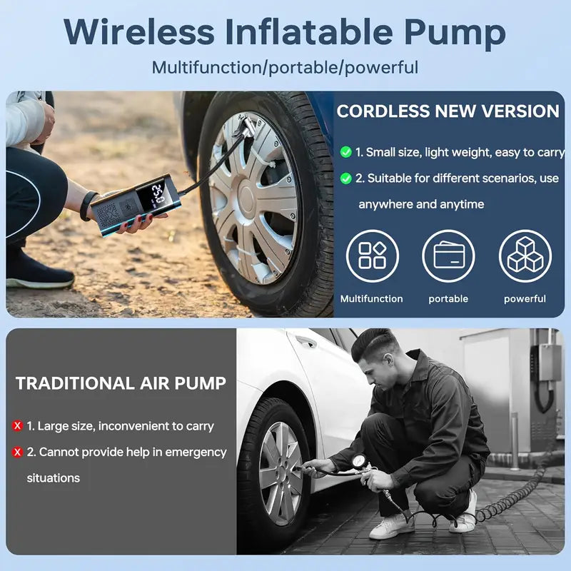 portable aircompressor
