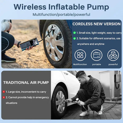 portable aircompressor